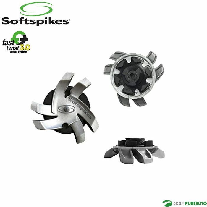 ゆういち　3点セット Softspikes シルバートルネード（FT3.0） ツアーロック 18個入り S-554