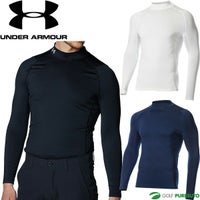 アンダーアーマー長袖アンダーウェアUAヒートギアフィッティドロングスリーブモックシャツメンズ1371672ゴルフウェアインナーウェア