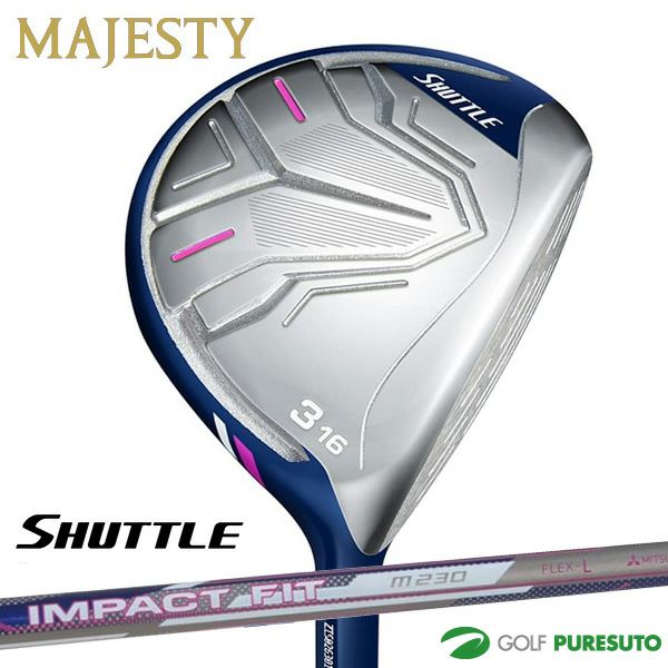 レディース】マジェスティ SHUTTLE フェアウェイウッド IMPACT FIT