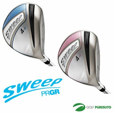 【即納！】【レディース女性】プロギアSWEEPフェアウェイウッドオリジナルカーボンシャフト【ルール適合外モデル】［PRGRスウィープ］【あす楽対応】