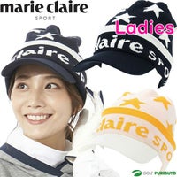 【レディース】マリ・クレールゴルフキャップつば付きビーニー732-936ヘッドウェア帽子ニット帽ゴルフウェア