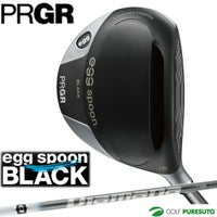 プロギアeggspoonBLACKフェアウェイウッド（3W）2021年モデル[日本仕様][PRGRエッグスプーンブラック]