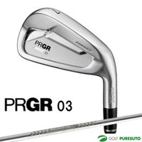 【3月25日以降発送予定】プロギア03アイアン単品（#5、#6）2022年モデルスペックスチールIIIVer.2スチールシャフト[PRGRIRONS03]