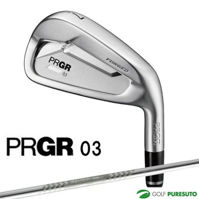 【3月25日以降発送予定】プロギア03アイアン単品（#5、#6）2022年モデルスペックスチールIIIVer.2スチールシャフト[PRGRIRONS03]