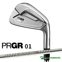 プロギア01アイアン単品（#4,#5）2023年モデルスペックスチールIIIVer.2スチールシャフト[PRGRIRONS01]