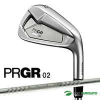 プロギア02アイアン単品（#4、#5）●2023年モデル●スペックスチールIIIVer.2スチールシャフト[PRGRIRONS02]