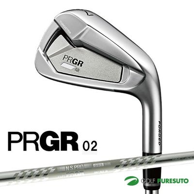 プロギア02アイアン単品（#4、#5）●2023年モデル●スペックスチールIIIVer.2スチールシャフト[PRGRIRONS02]