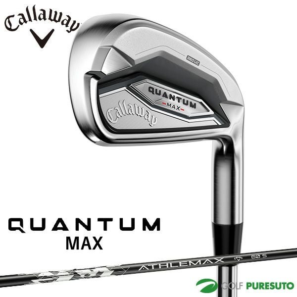 キャロウェイ QUANTUM MAX アイアン 単品（I#5、AW、GW、SW）ATHLEMAX