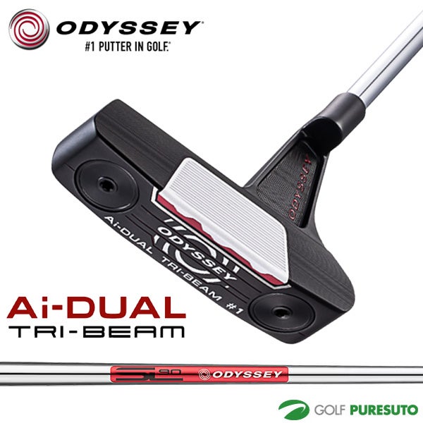 オデッセイ Ai-DUAL TRI-BEAM #1 CS パター STROKE LAB 90シャフト