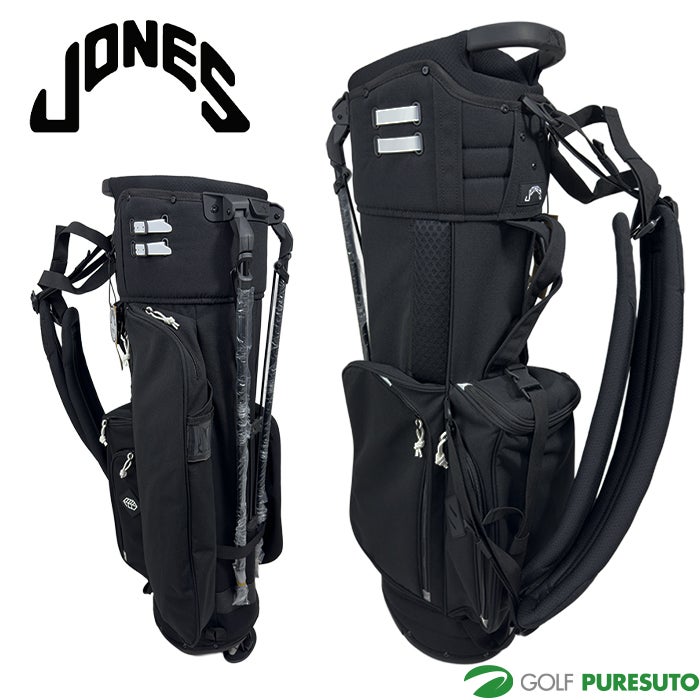 ジョーンズ ゴルフ 8.5型 Trouper 4.0 Stand Bag トゥルーパー Black