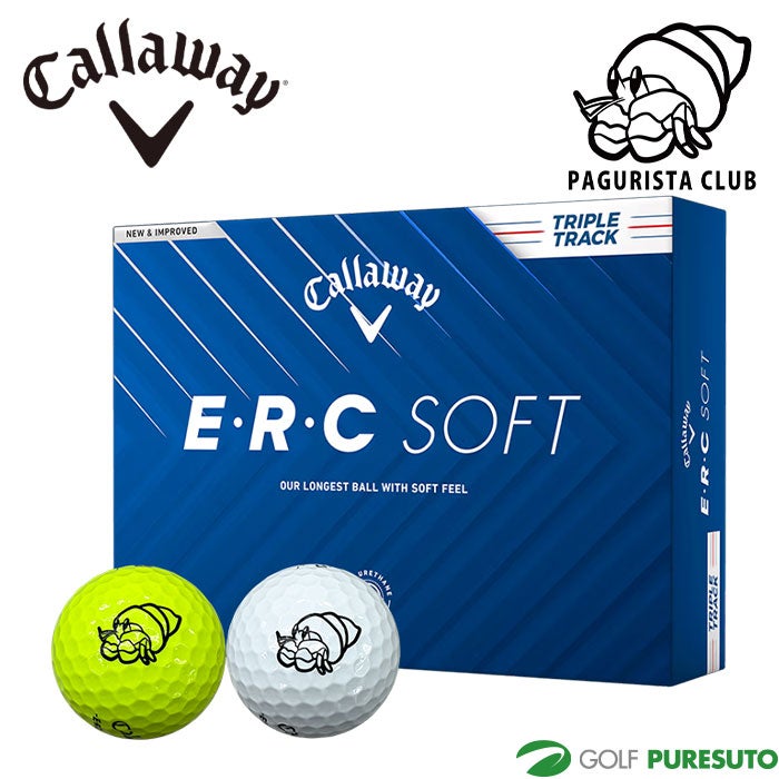 キャロウェイ E・R・C SOFT ゴルフボール 1ダース（12球入り