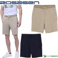 ロサーセンショートパンツA-Lineダンボールニットメンズ047-73411ボトムス短パンハーフパンツゴルフウェア2025年春夏モデルROSASEN春夏ウェア
