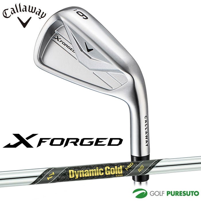 キャロウェイ X FORGED アイアン 5本セット（I#6-9、PW）Dynamic Gold