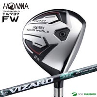 【即納！】本間ゴルフツアーワールドTW737FWフェアウェイウッドVIZARDEX-Aシャフト[HONMATOURWORLD]【あす楽対応】