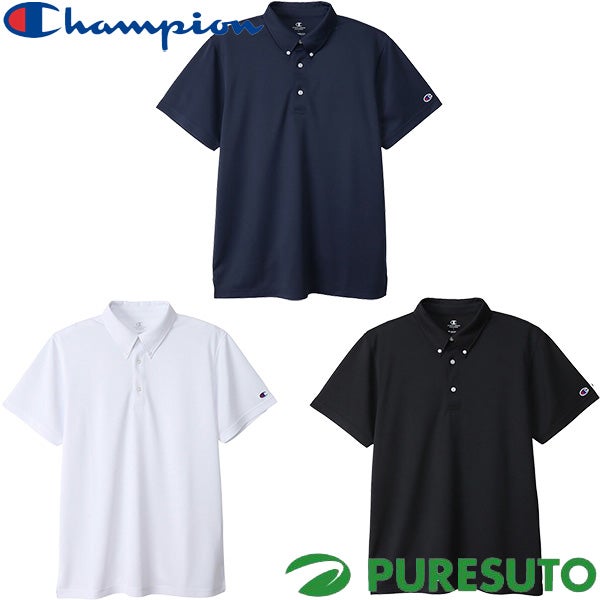 チャンピオン Champion 半袖 ボタンダウンポロシャツ メンズ C3-XS397