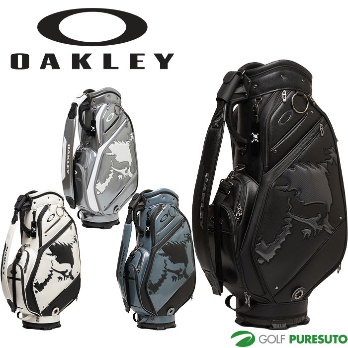 オークリー 9.5型 カート キャディバッグ SKULL GOLF BAG 18.0