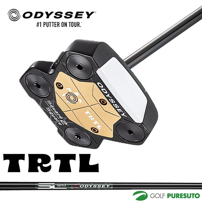 オデッセイ TRTL Square 2 Square パター STROKE LAB 120 BLACK