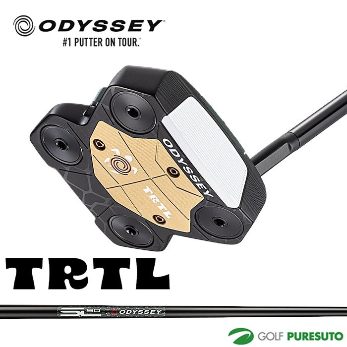 オデッセイ TRTL S パター STROKE LAB 90 BLACKシャフト スチール