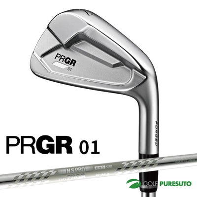 プロギア01アイアン単品（#4,#5）2023年モデルスペックスチールIIIVer.2スチールシャフト[PRGRIRONS01]