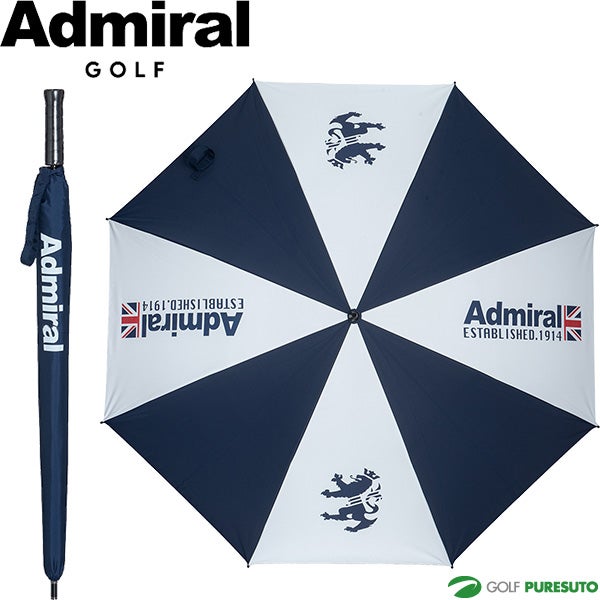 アドミラルゴルフサマーシールドアンブレラ傘カサ70cmジャンプ式ゴルフアンブレラADMZ2BK1AdmiralGolfメンズレディースユニセックス